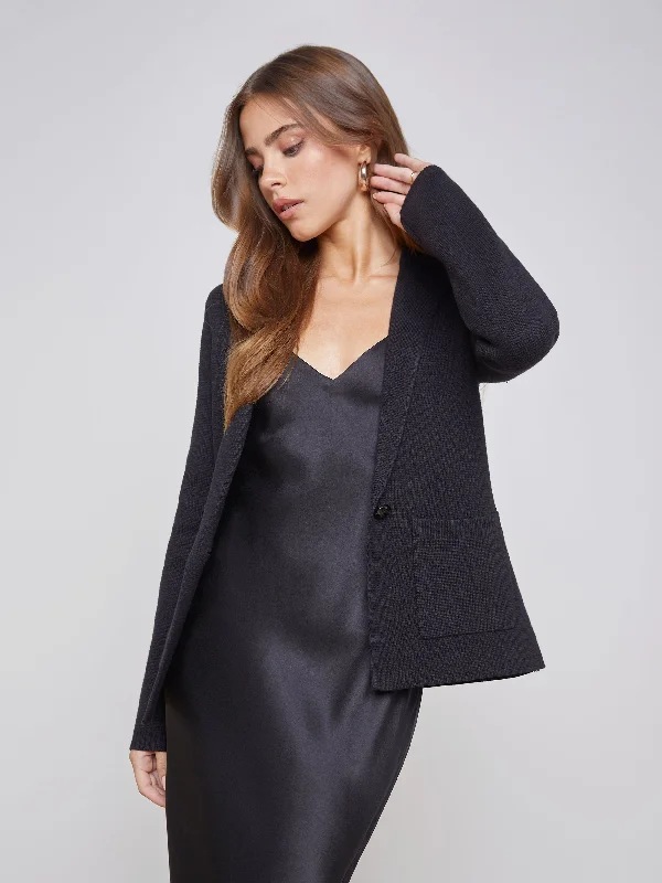 Essential women’s clothing for every season   Lacey Knit Blazer