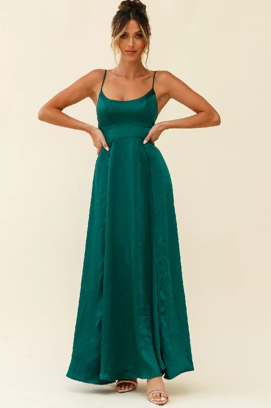 Casual yet chic women’s outfits for work or play   Joanne Empire Waist Maxi Dress Jade