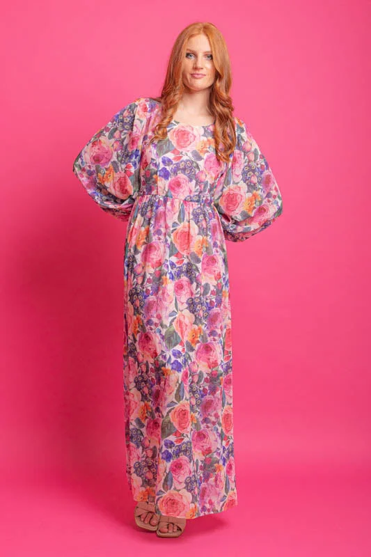 Megan Maxi Dress Floral