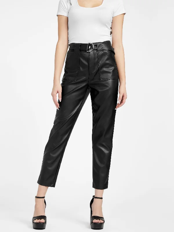 Candace Faux-Leather Pant