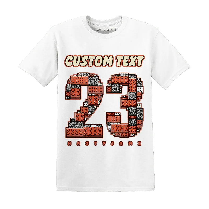 NastyJamz Georgia Peach 3s T Shirt Match Number 23 Custom Text