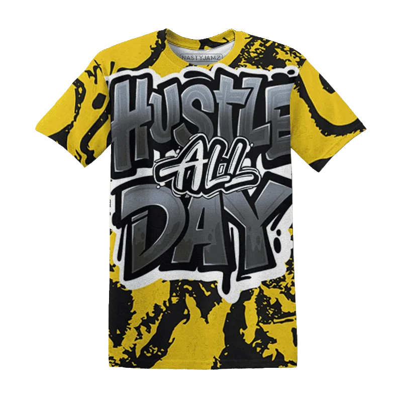 NastyJamz Thunder 4s T Shirt Match Hustle All Day 3D