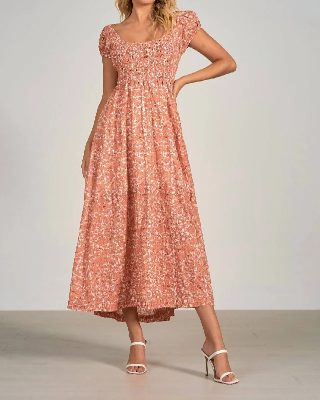 Express your style with fashionable women’s clothing   Santa Fe Dress In Salmon
