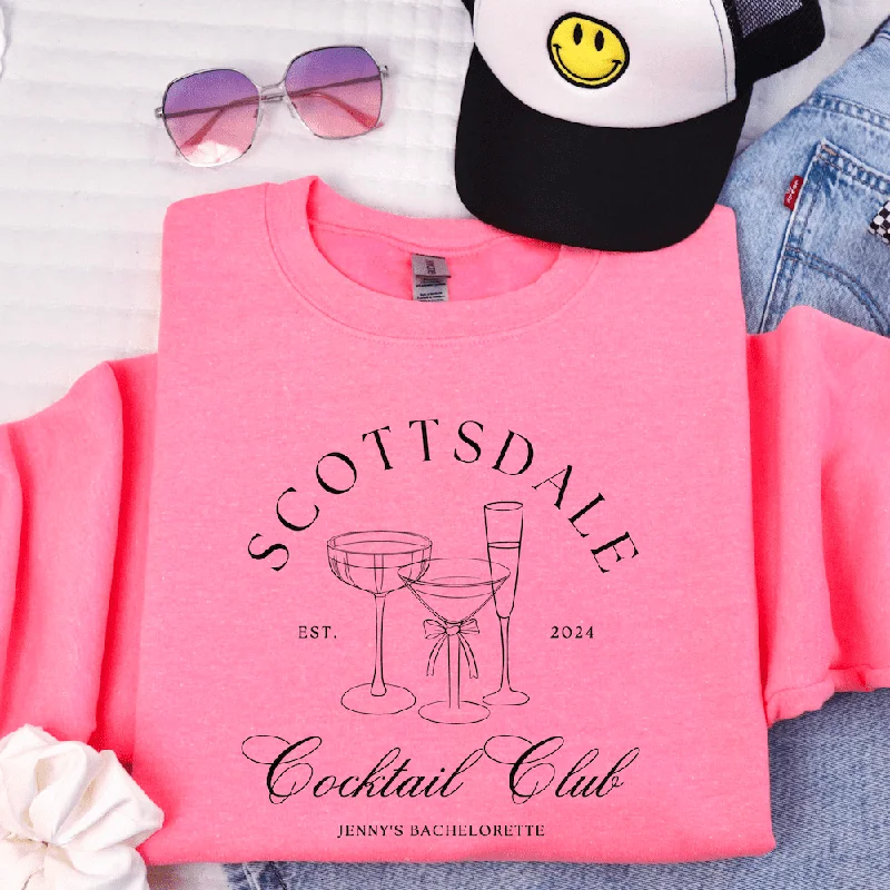 Scottsdale Cocktail Club Bachelorette Sweatshirt