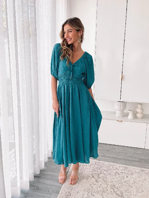 Marvey Dress - Teal