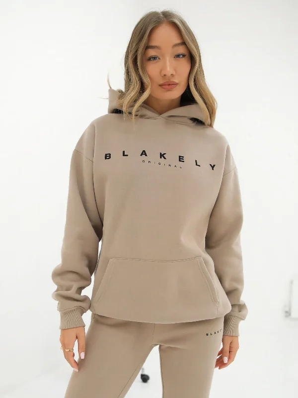 Composure Oversized Hoodie - Tan